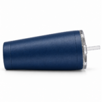 Mavzul Navy Insulated Coffee Tumbler with Clear Lid and Straw