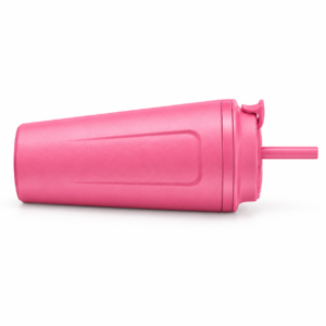 Mavzul Pink Insulated Coffee Tumbler with Straw